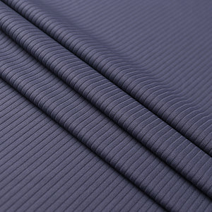 240G polyester high elastic ribbed fabric LULU with the same pit stripe sports knitted fabric fitness yoga suit fabric