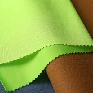 Wholesale of 210g polyester spandex glossy fabric with four sided elastic swimwear and bikini sports fabric in stock