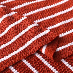 Wave striped dynamic jacquard fabric, polyester elastic swimsuit, swimsuit fabric, knitted polyester ammonia staircase fabric