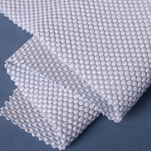 Gold and silver single sided bubble cloth with high elasticity and quick drying for casual swimwear bikini jacquard fabric