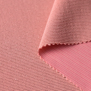 Polyester spandex gold silver silk double-sided high elastic jacquard swimsuit fabric, sports and leisure bikini knitted fabric