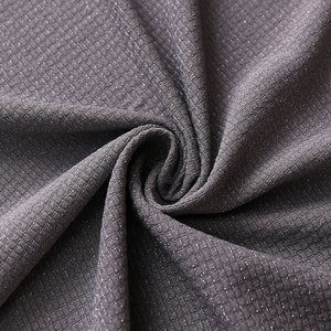 Nylon gold and silver geometric jacquard fabric breathable and quick drying T-shirt sportswear swimwear knitted fabric