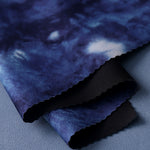 Nylon polyester spandex double-sided high elasticity printed tie dye fabric sports and leisure yoga fabric