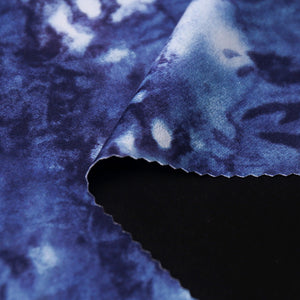 Nylon polyester spandex double-sided high elasticity printed tie dye fabric sports and leisure yoga fabric