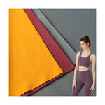 Manufacturer's direct sales of DuPont polyester double-sided high elasticity dance fitness yoga and sportswear fabrics