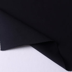 Polyester ammonia double-sided knitted fabric 210g polyester high elastic brushed naked quick drying yoga suit fabric