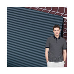 Nylon jacquard plaid moisture-wicking quick-drying and breathable men's short-sleeved golf T-shirt Polo top fabric