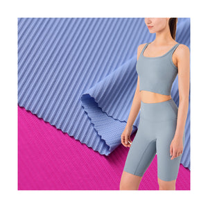 Jinammonia high elastic sports staircase fabric dance suit fitness suit elastic fabric tight leggings yoga vest fabric